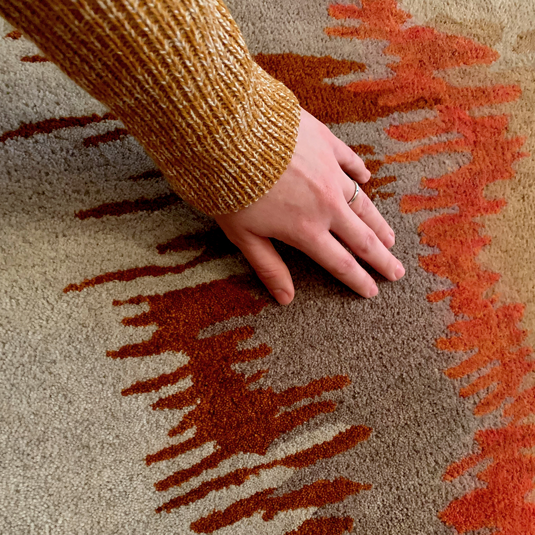 Luxury handmade area rugs